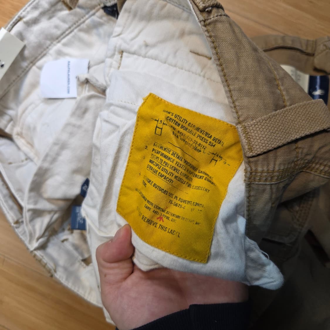 신품] 폴로 랄프로렌 멀티포켓 카고 팬츠 (33in)
 상품이미지9