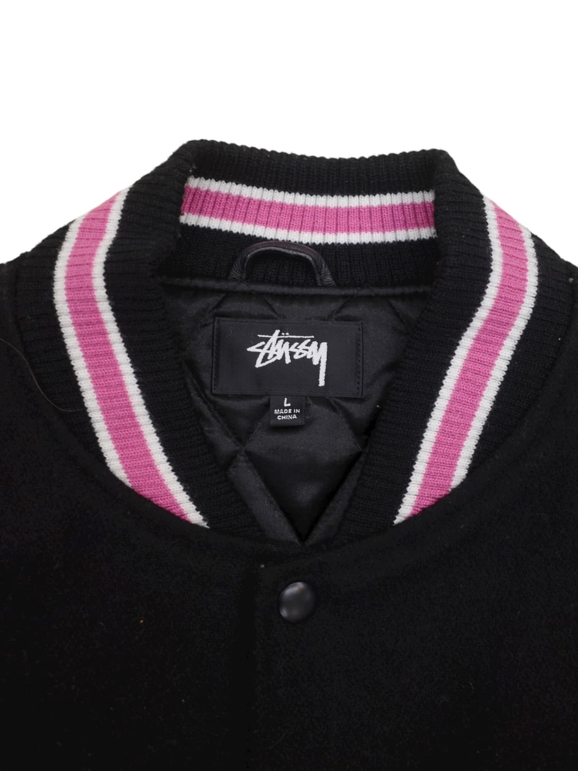 22A/W 스투시 멜톤 바시티 자켓 상품이미지4