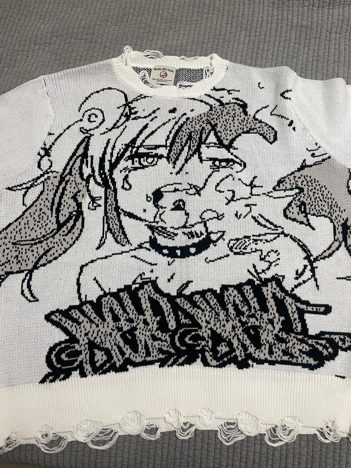 준 이나가와 x 나이트클럽 미스트 니트 / Jun Inagawa x Ni 상품이미지1