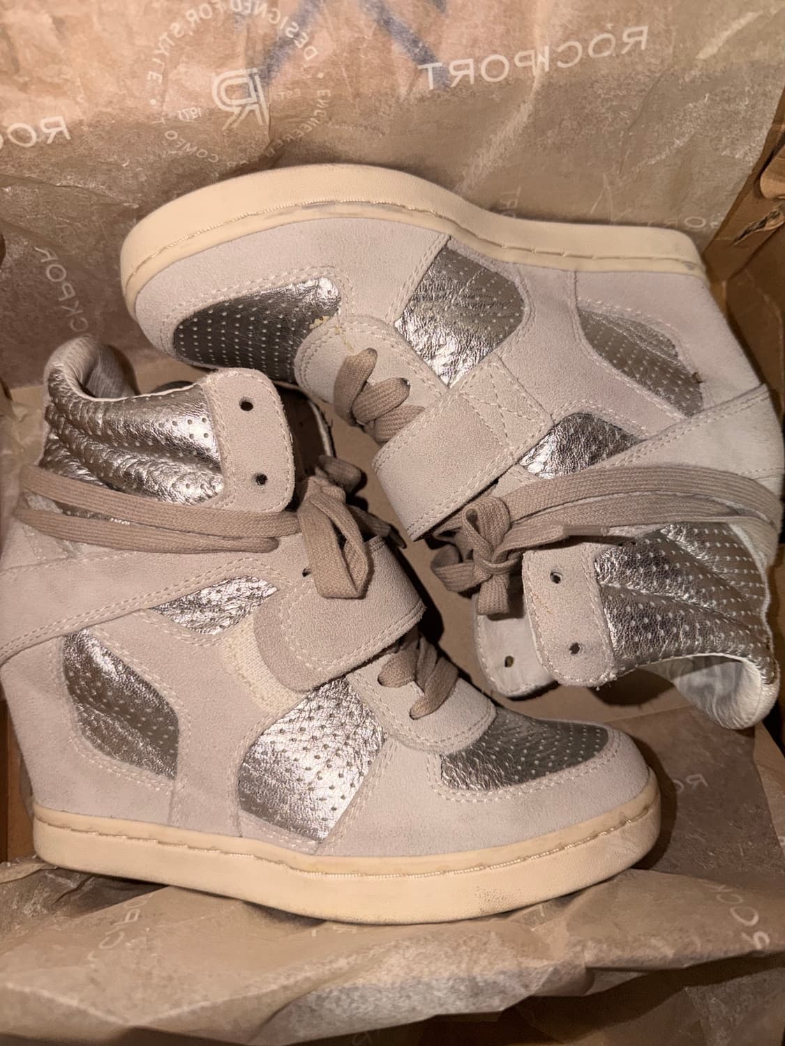 Ash 아쉬 웨지힐스니커즈 이자벨마랑 상품이미지1