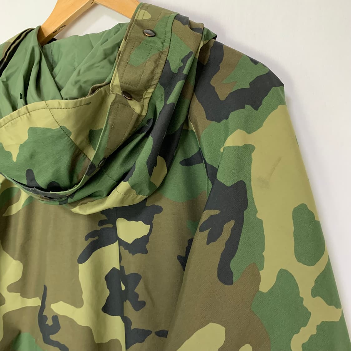 USA 빈티지 오버핏 베이프맛 카모 후드 바람막이 자켓 고프코어 아메카지 상품이미지7