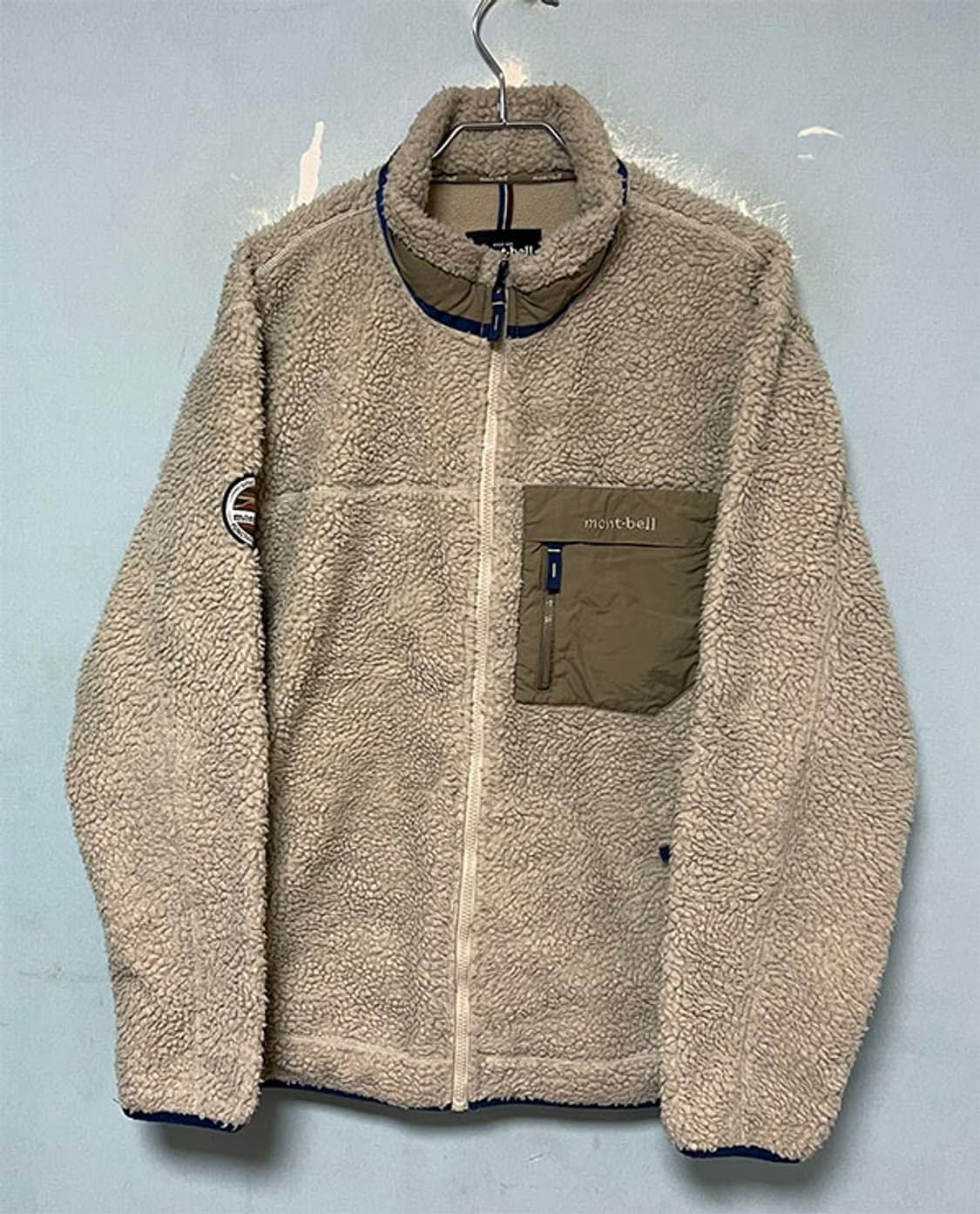 몽벨 남자 뽀글이점퍼 후리스 추동 캐주얼 XXL 110  상품이미지1