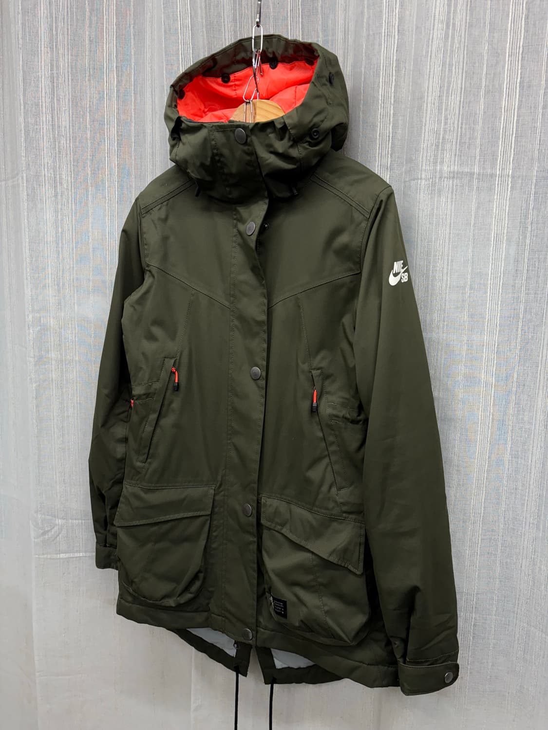나이키 SB 허드슨 파카 카키색 사파리 야상 자켓 상품이미지7