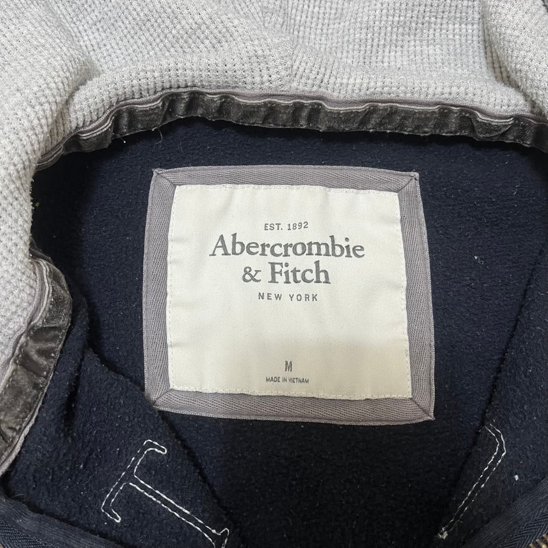 아베크롬비 앤 피치 여성 빅로고 후드집업 M(95) 상품이미지5