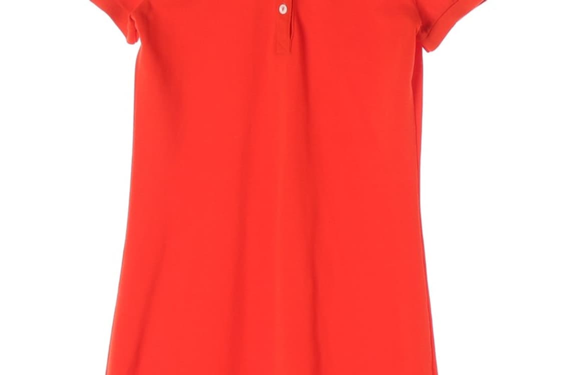 라코스테 우먼스 슬림핏 피케 원피스 레드 36 상품이미지4