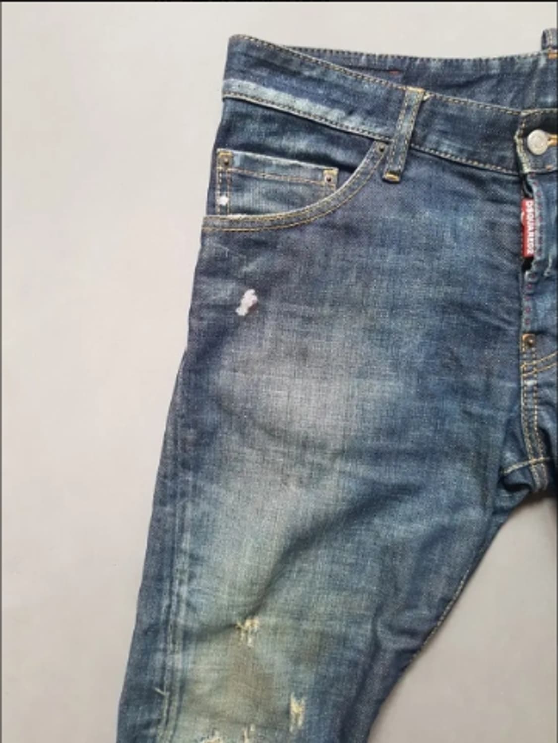 [48] 정품 디스퀘어드2 루키11 M부블레진 청바지 32 33 상품이미지2