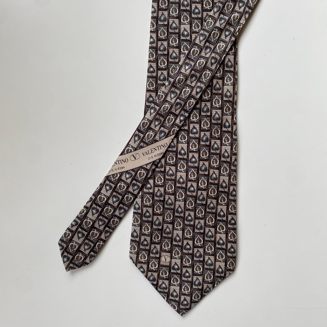 발렌티노(Valentino Garavani) 심플로고 정품 명품넥타이 상품이미지2