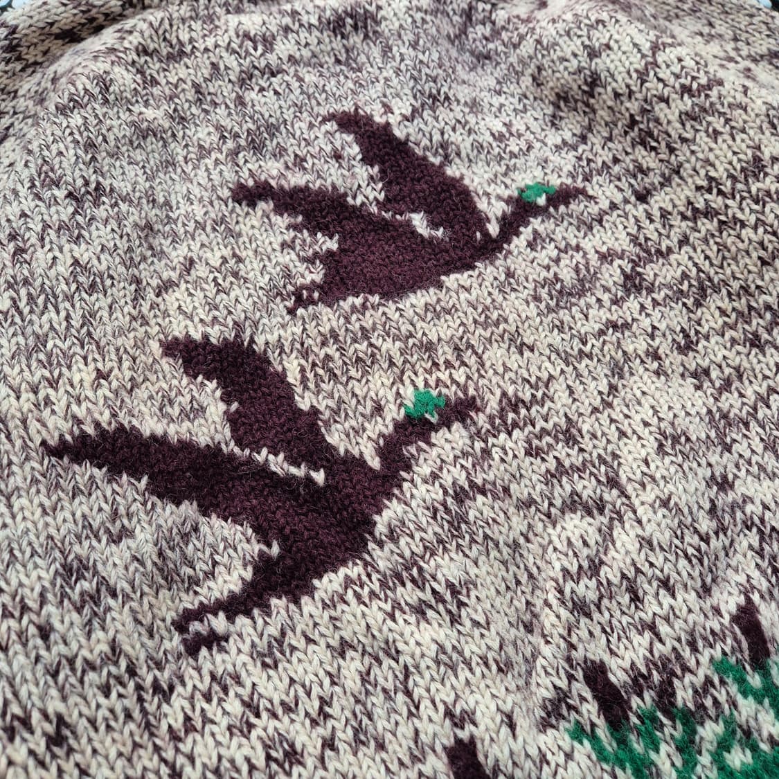 JIM&LARRY 청둥오리  코위찬 니트 자켓 성인 L (M추천) 상품이미지4