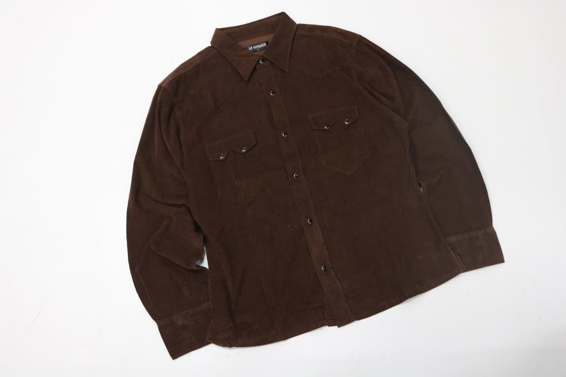 빈티지 코듀로이 셔츠 상품이미지2