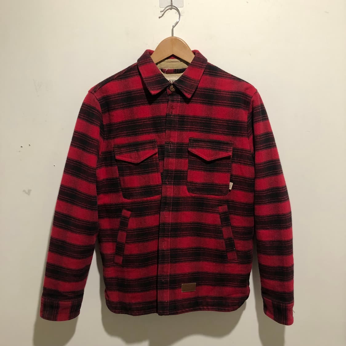 반스 체크 자켓 상품이미지1