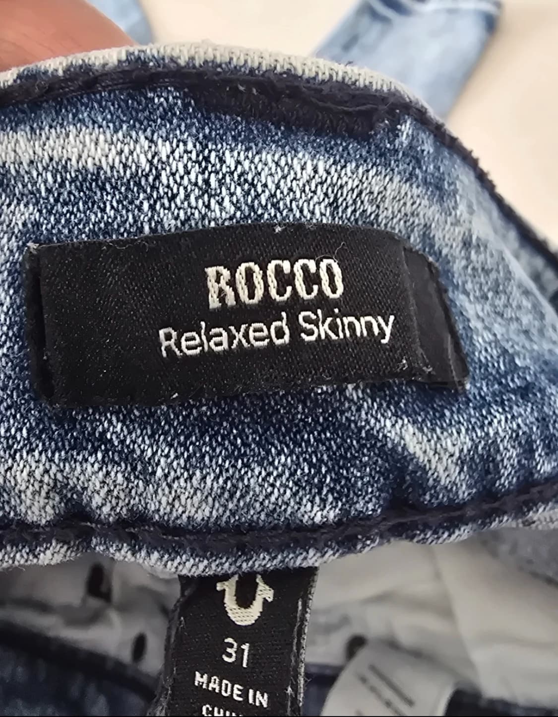 트루릴리젼 로코 릴렉스 스키니 청바지 31 상품이미지3