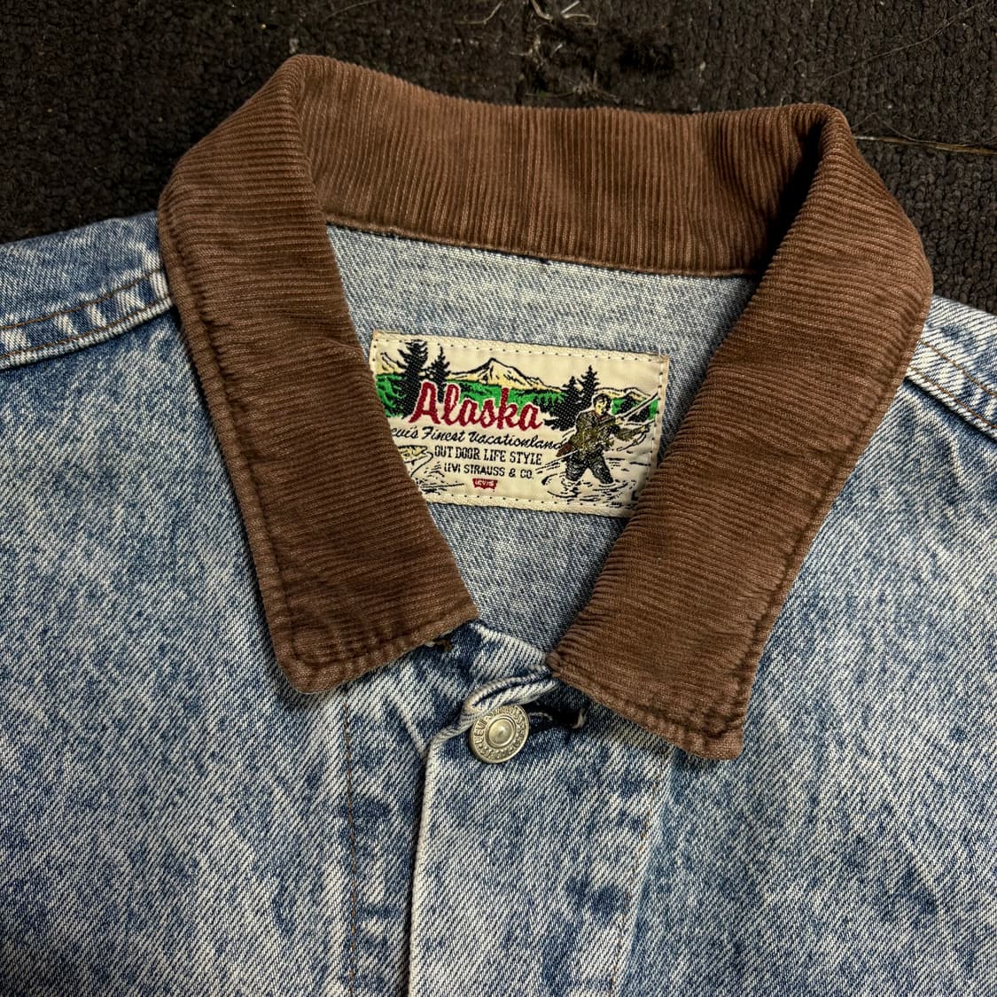 리바이스 알레스카 청자켓 L 상품이미지3