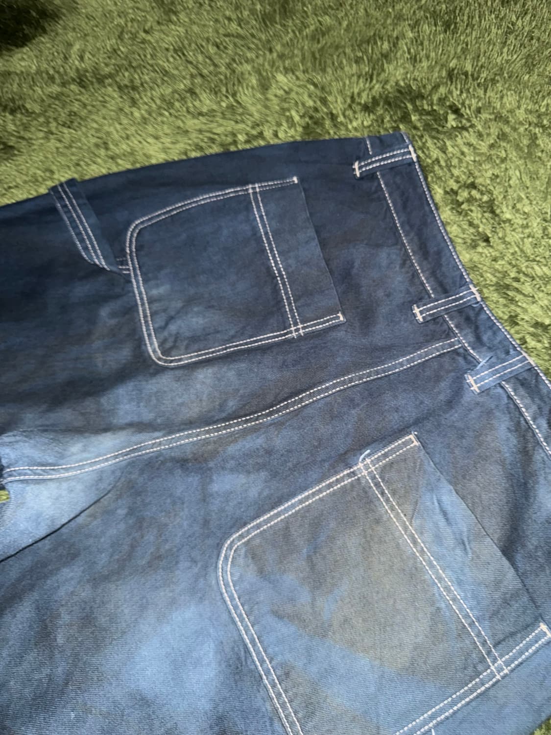 [XL] 펜필드 핸드 다잉 루즈핏 코튼 더블니 워크팬츠 상품이미지8