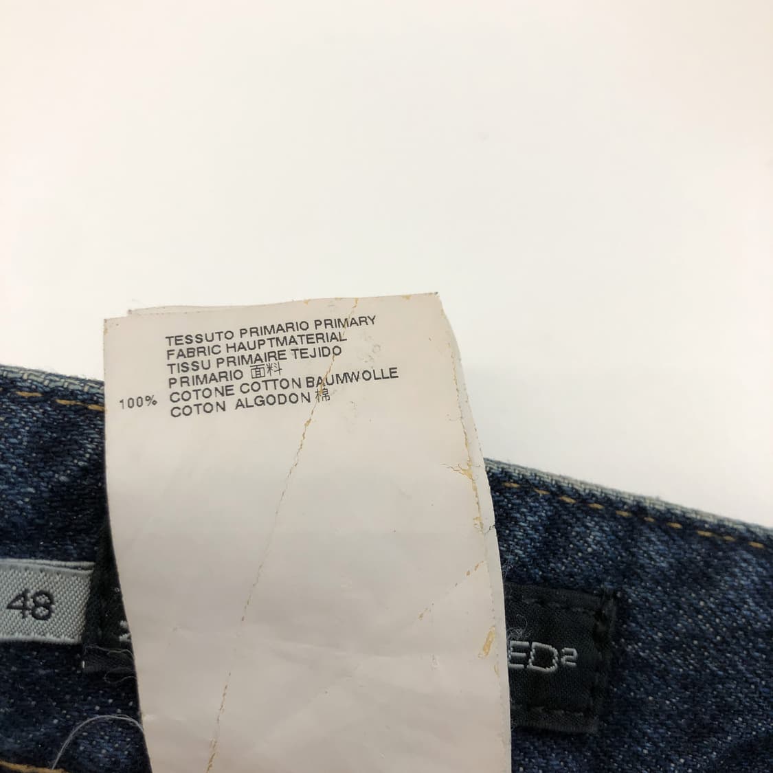 디스퀘어드2 루키 워싱포켓 스트레이트데님진 32-33  상품이미지6