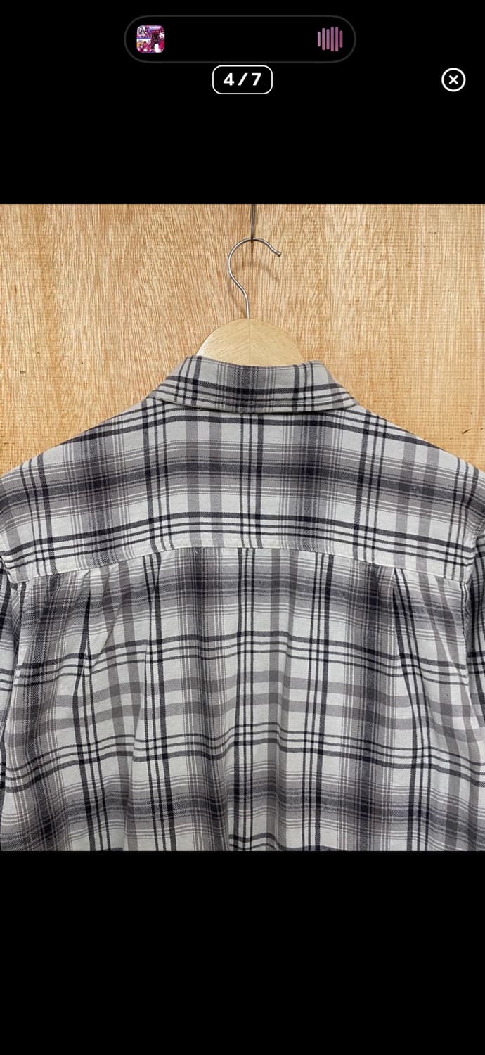 WRANGLER ombre check shirts 랭글러 옴브레 체크셔츠 상품이미지5