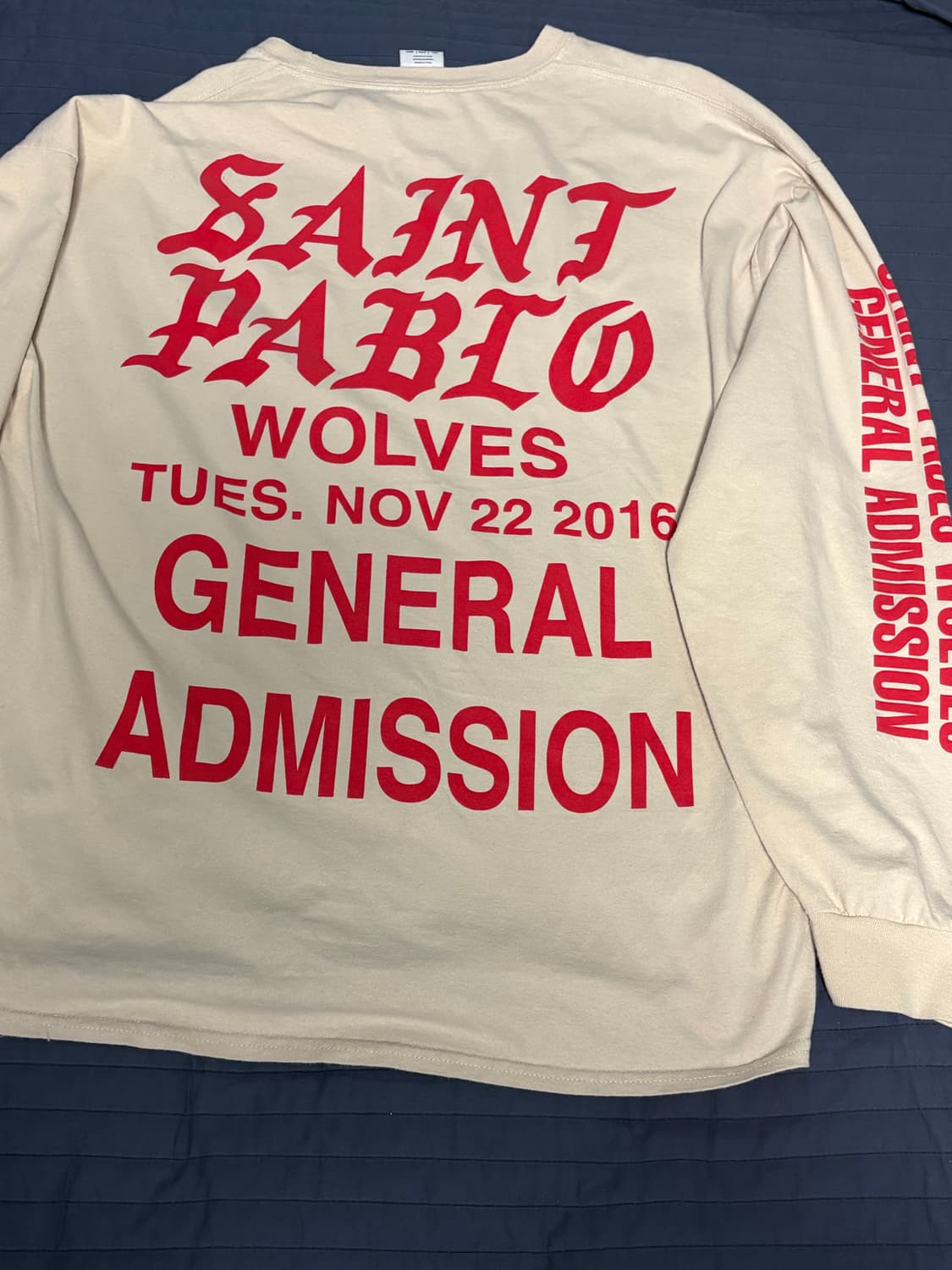 2016 saint pablo 칸예 투어티 상품이미지5