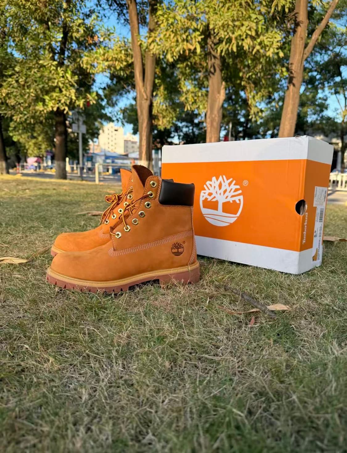 팀버랜드 프리미엄 6인치 워터프루프 부츠 위트 누벅 상품이미지1