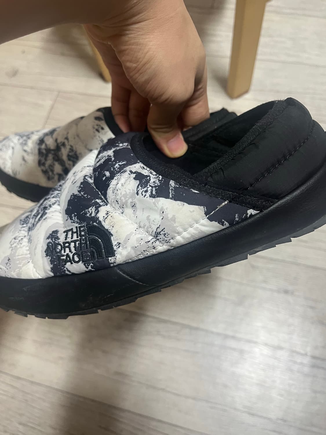 노스페이스 패딩 슈즈 상품이미지3