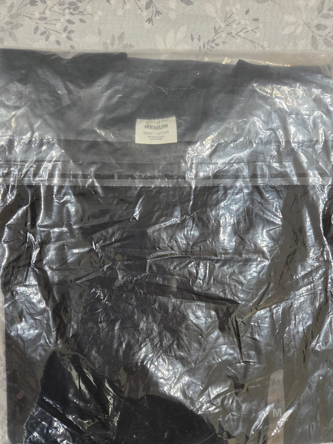 지오다노 남자 헤비코튼 티셔츠 화이트, 블랙 일괄판매 상품이미지5