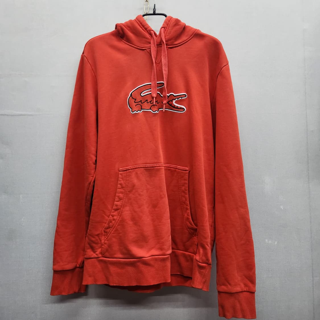 라코스테 빅로고 자수 후드티 M(M)남여공용 상품이미지1