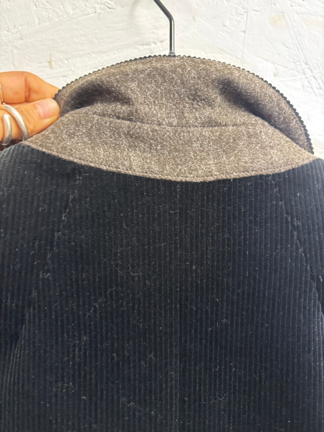 릭오웬스 코듀로이 싱글버튼 코트 perfoma F/W 20 상품이미지7