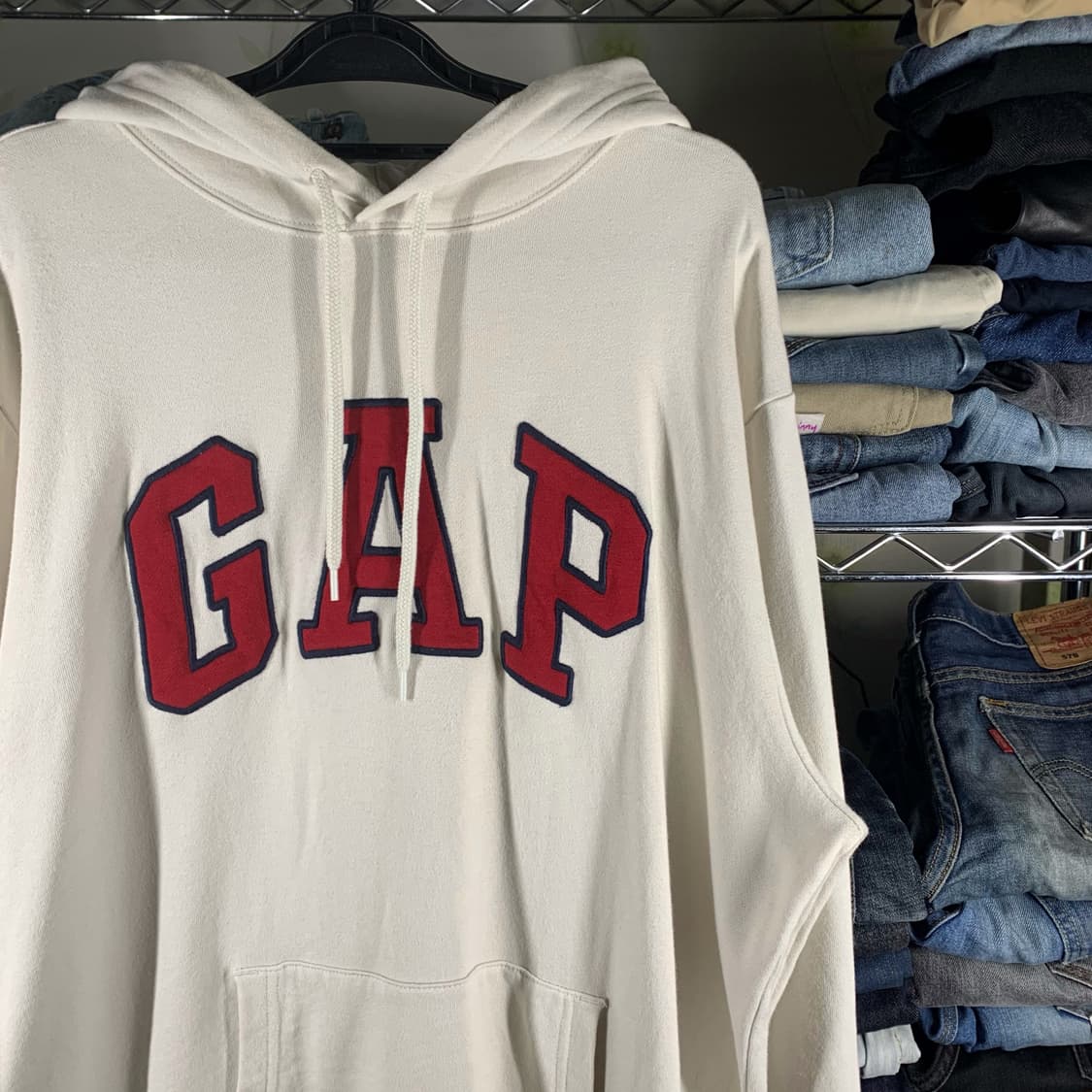 [L] GAP 베이직 스펠아웃 후디 상품이미지1