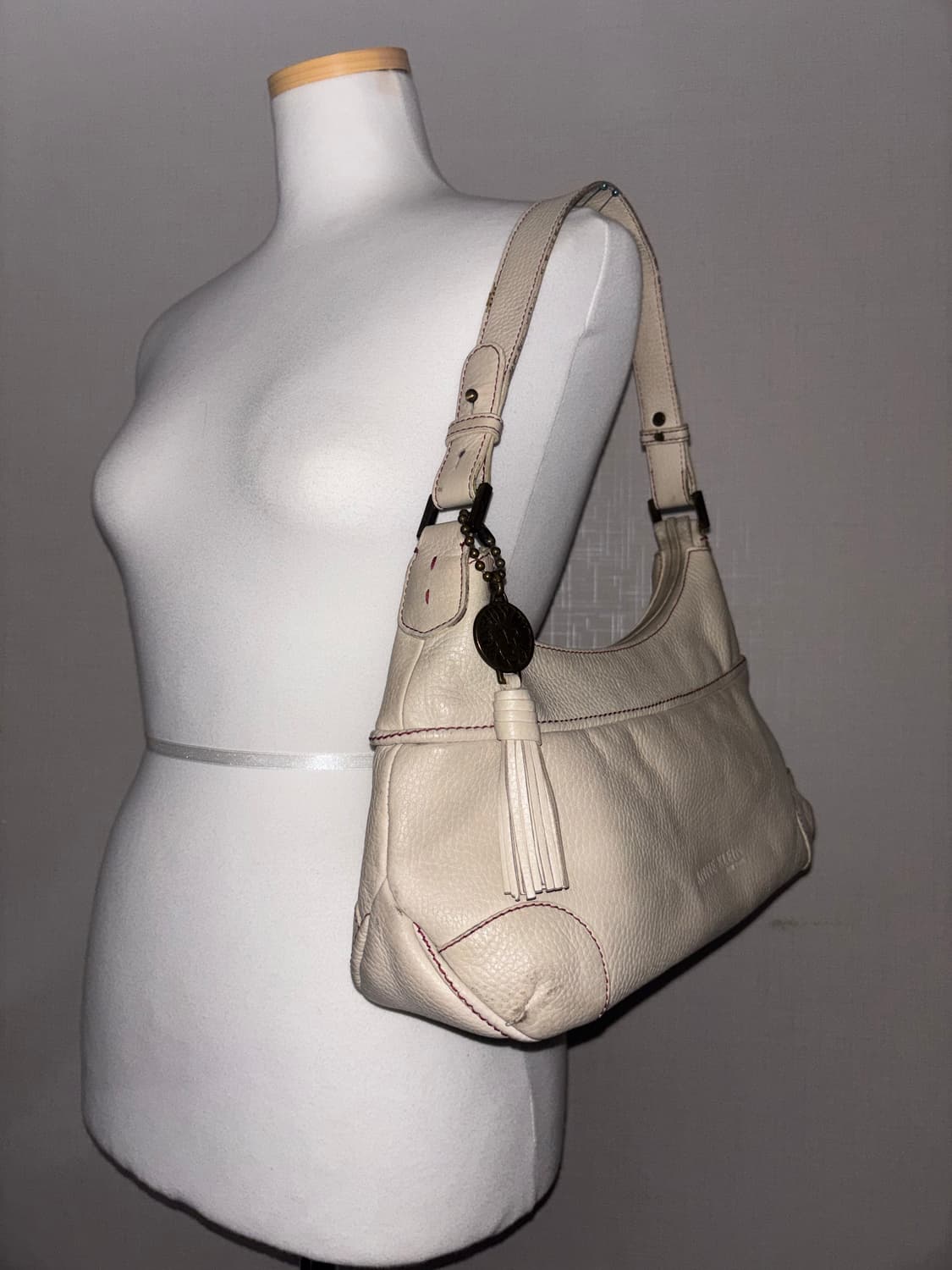Anne klein vintage ivory shoulder bag 상품이미지3