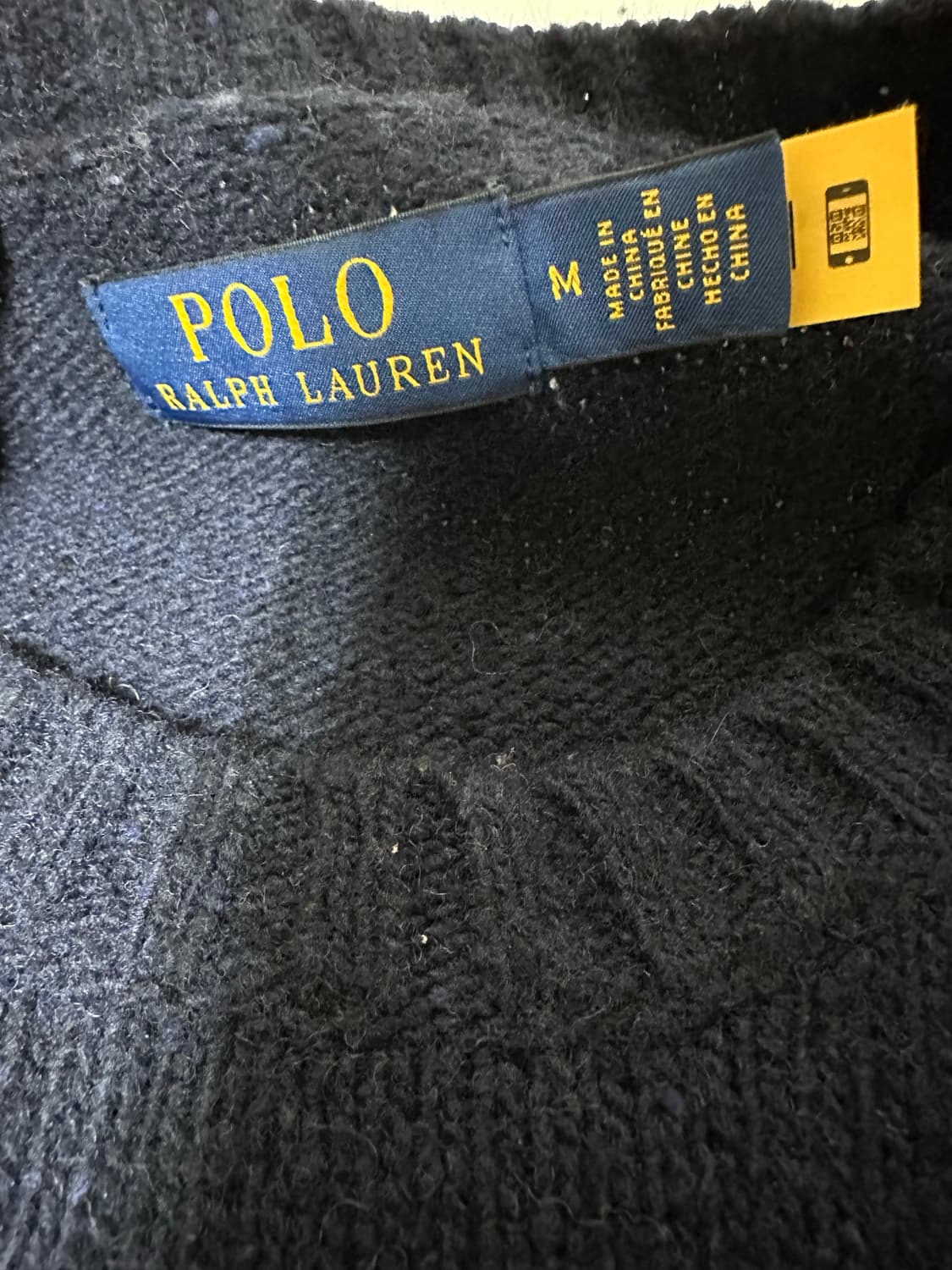 폴로 울 니트 M 상품이미지3