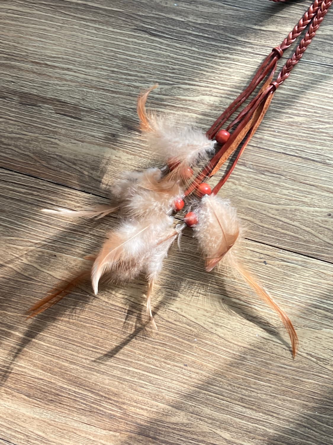 에스닉 집시 깃털 끈벨트 상품이미지2