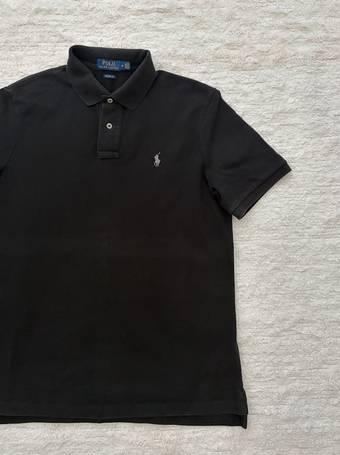 폴로 블랙 카라티 피케티 반팔 상품이미지3