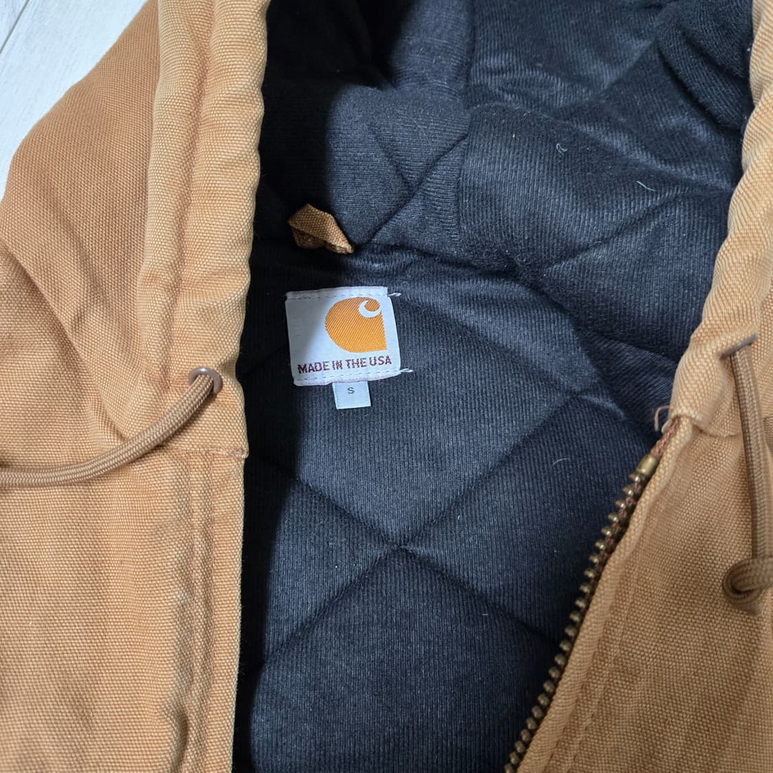 S) 칼하트 J140 덕 캔버스 액티브 자켓 USA 상품이미지2