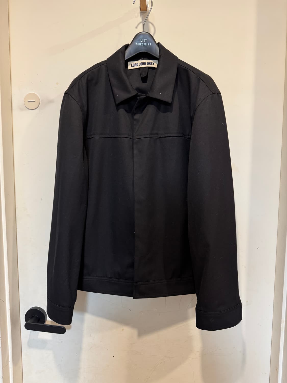 로드 존 그레이 hidden pocket jacket black 상품이미지5
