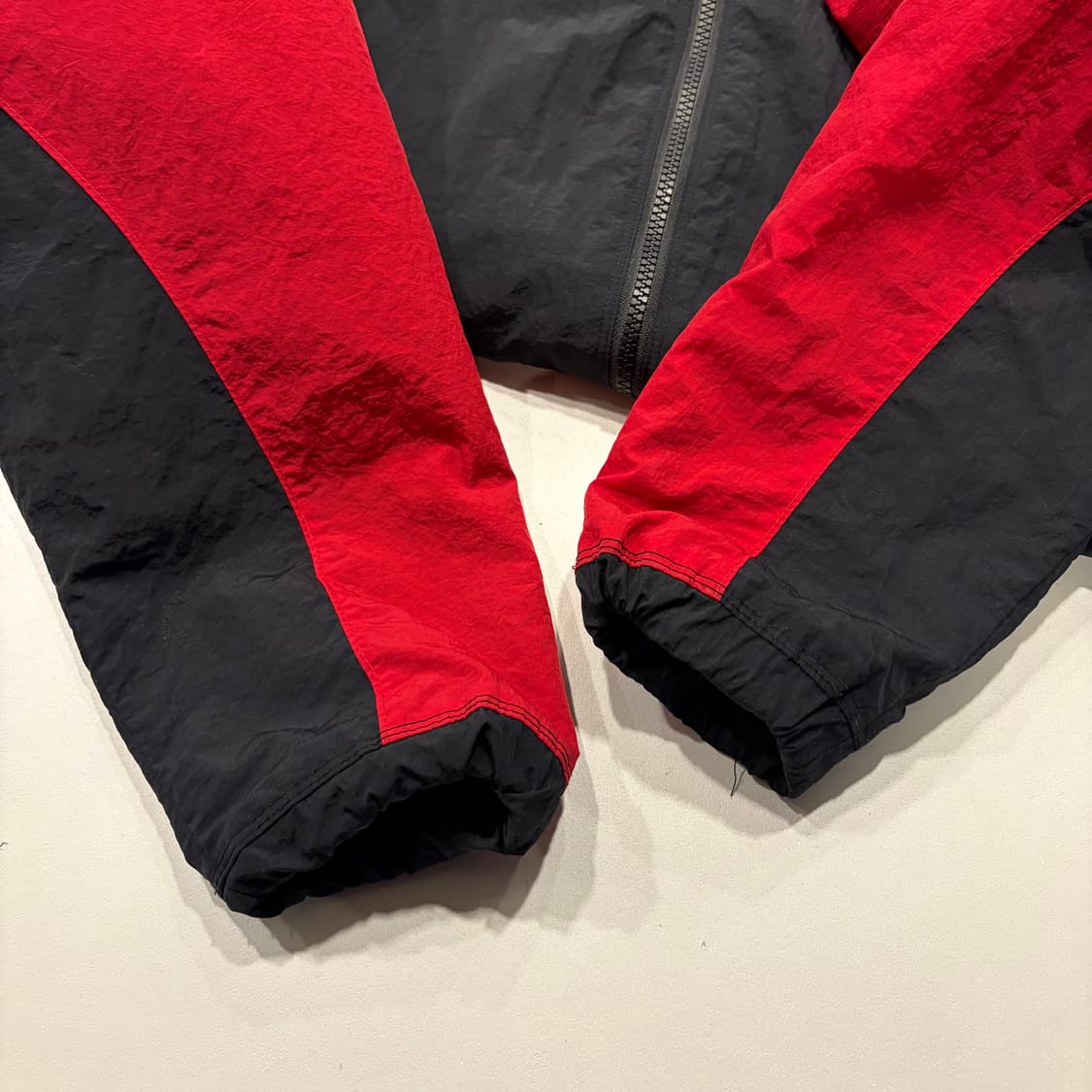[XL] 조던 우븐 플라이트 블랙/레드 바람막이 자켓 D22 상품이미지6