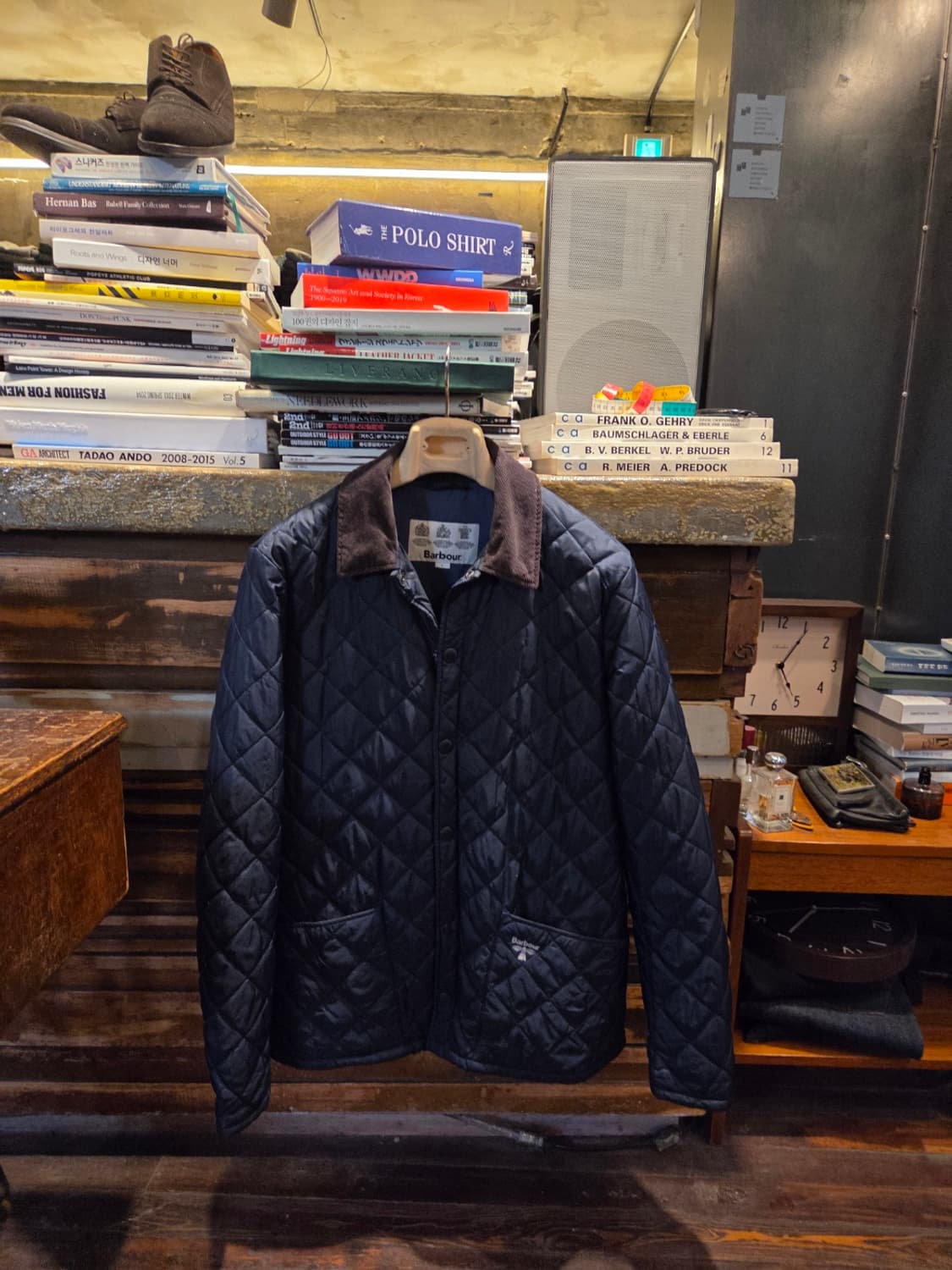 바버 퀼팅자켓 상품이미지1