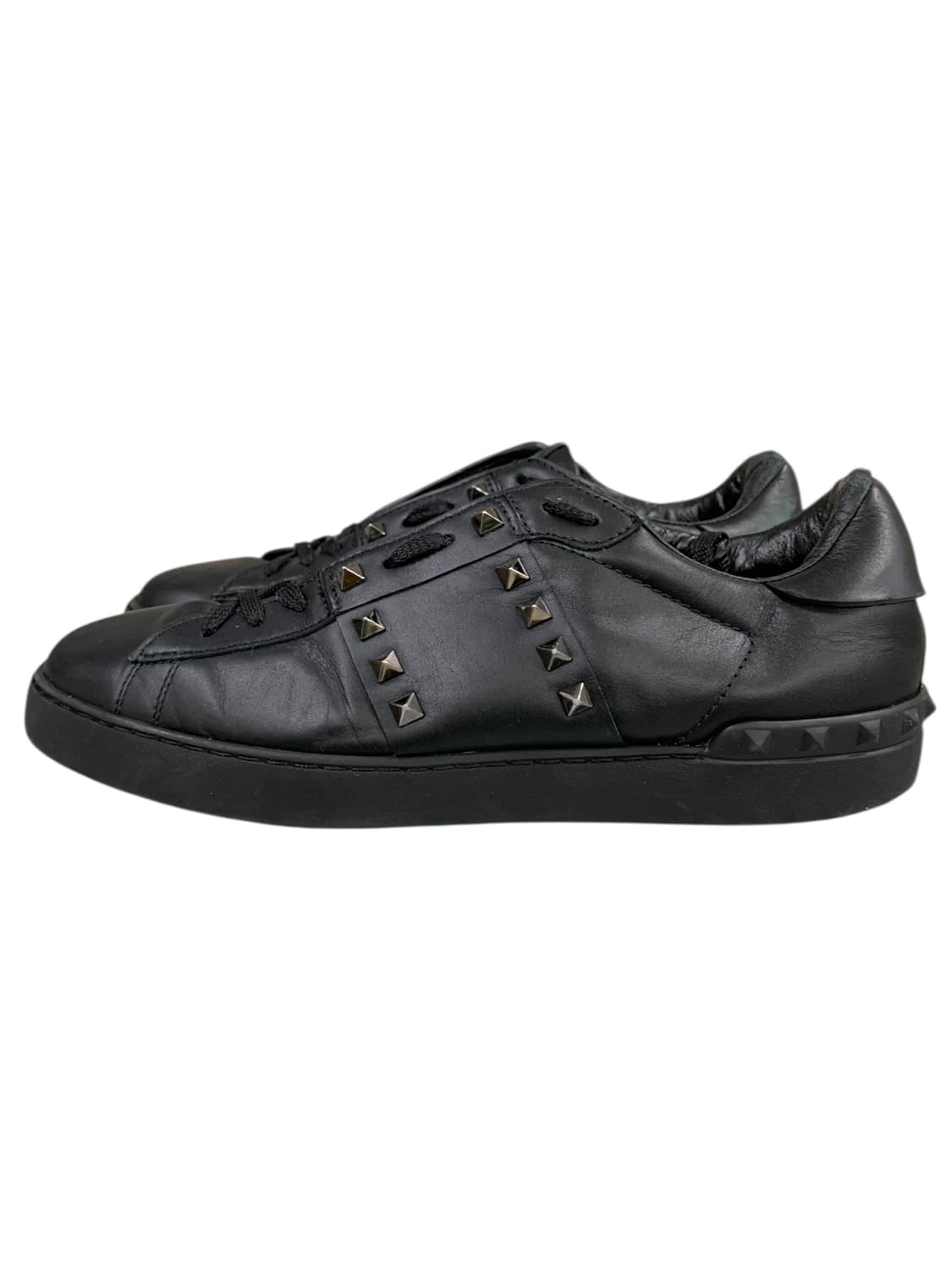 발렌티노 가라바니 락스터드 언타이틀 스니커드 블랙 42(265) 상품이미지2