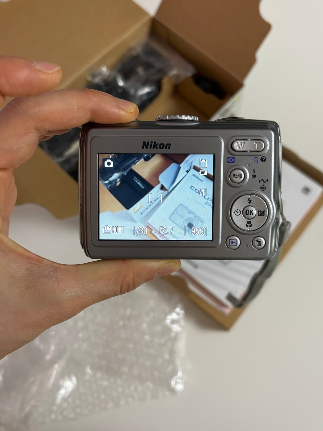 [풀박스] 니콘 쿨픽스 P4 실버 상품이미지8