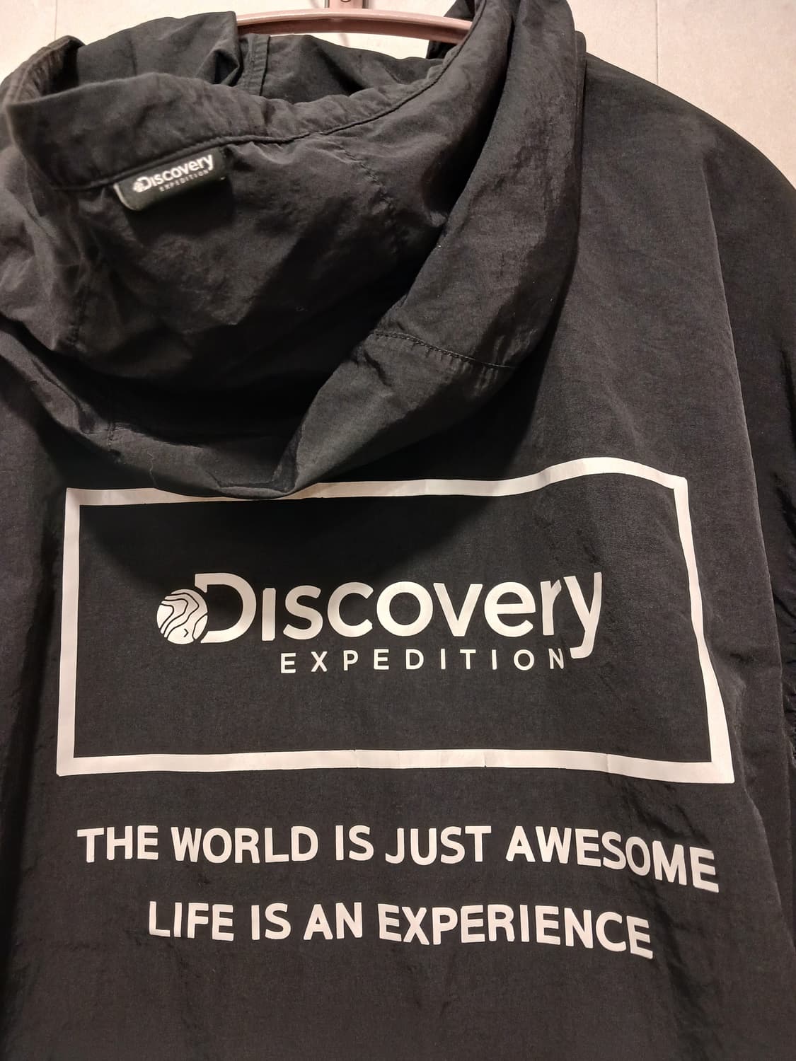 디스커버리 정품 남성 바스락 반집업 후드티 95 사이즈 상품이미지9