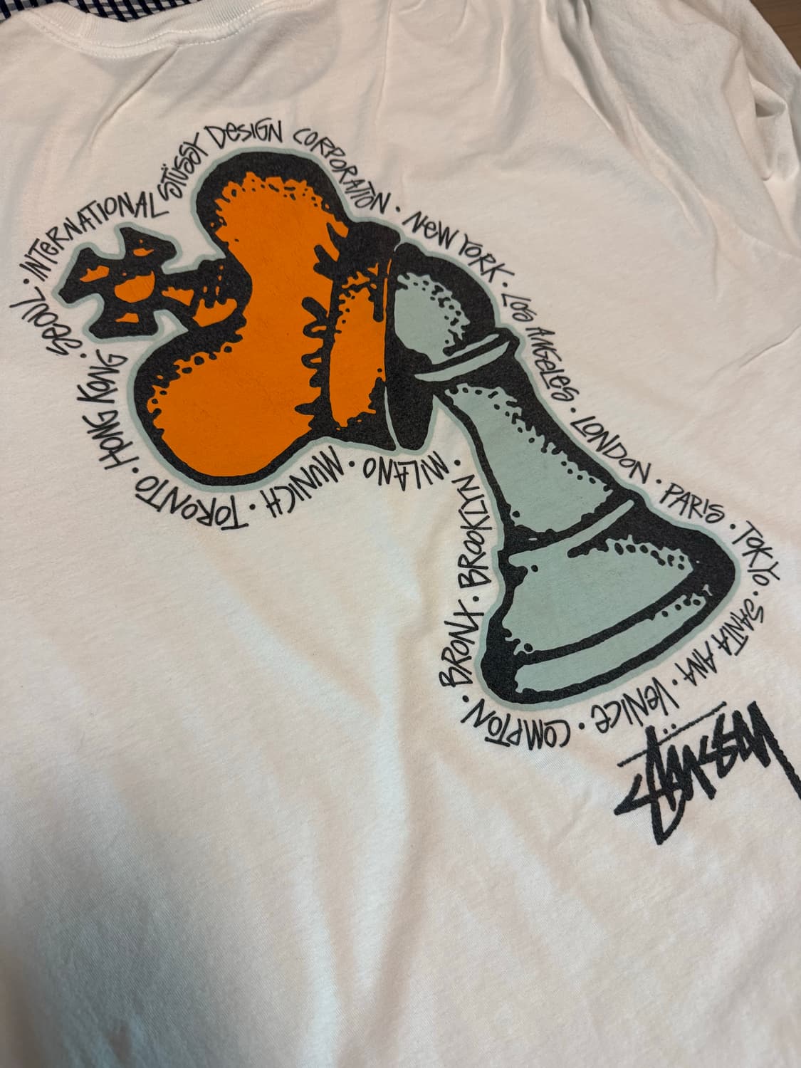 [Stussy] 스투시 롱슬리브_에크루컬러 (XL) 상품이미지5