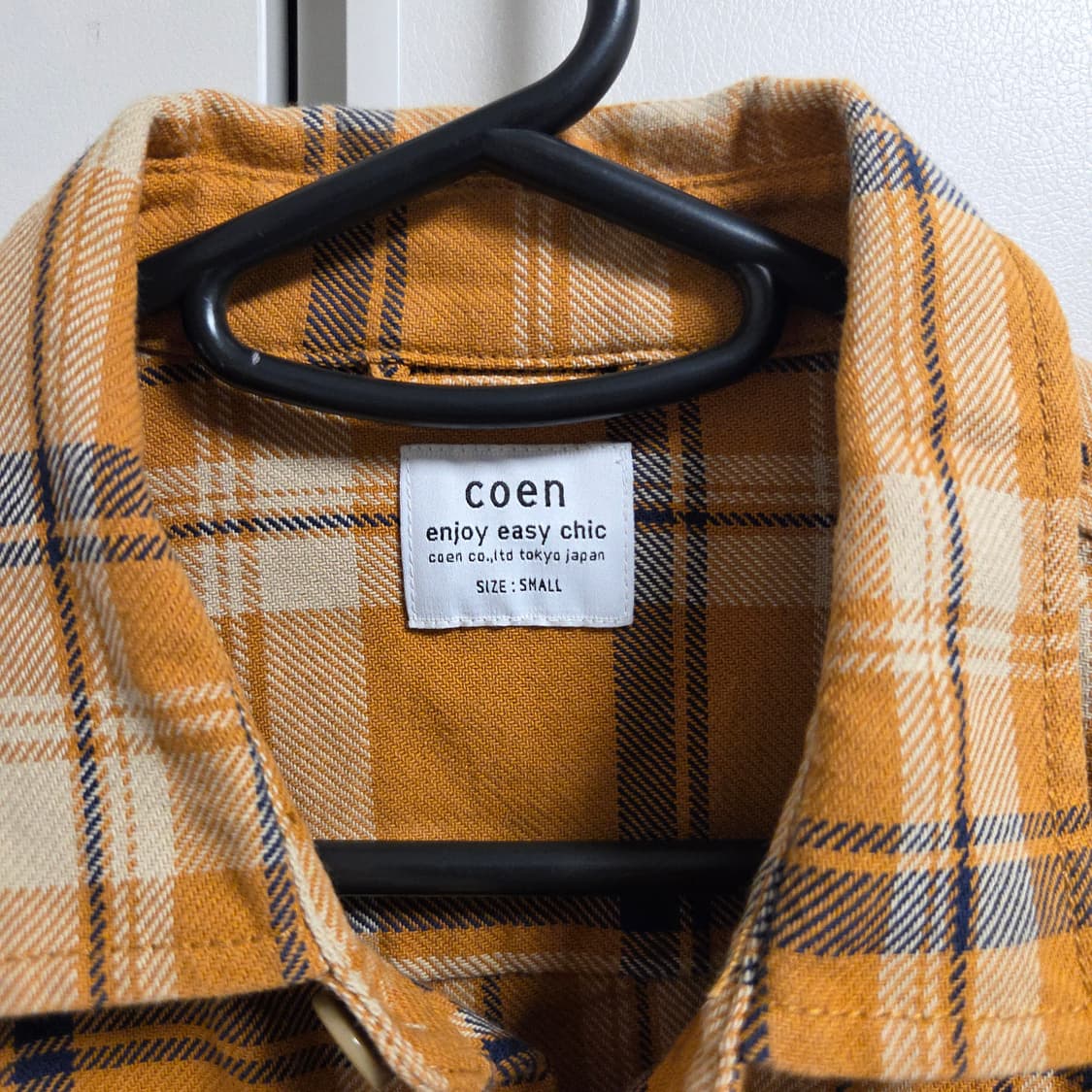 Coen 유나이티드 애로우즈 체크 셔츠 L(100) 상품이미지3