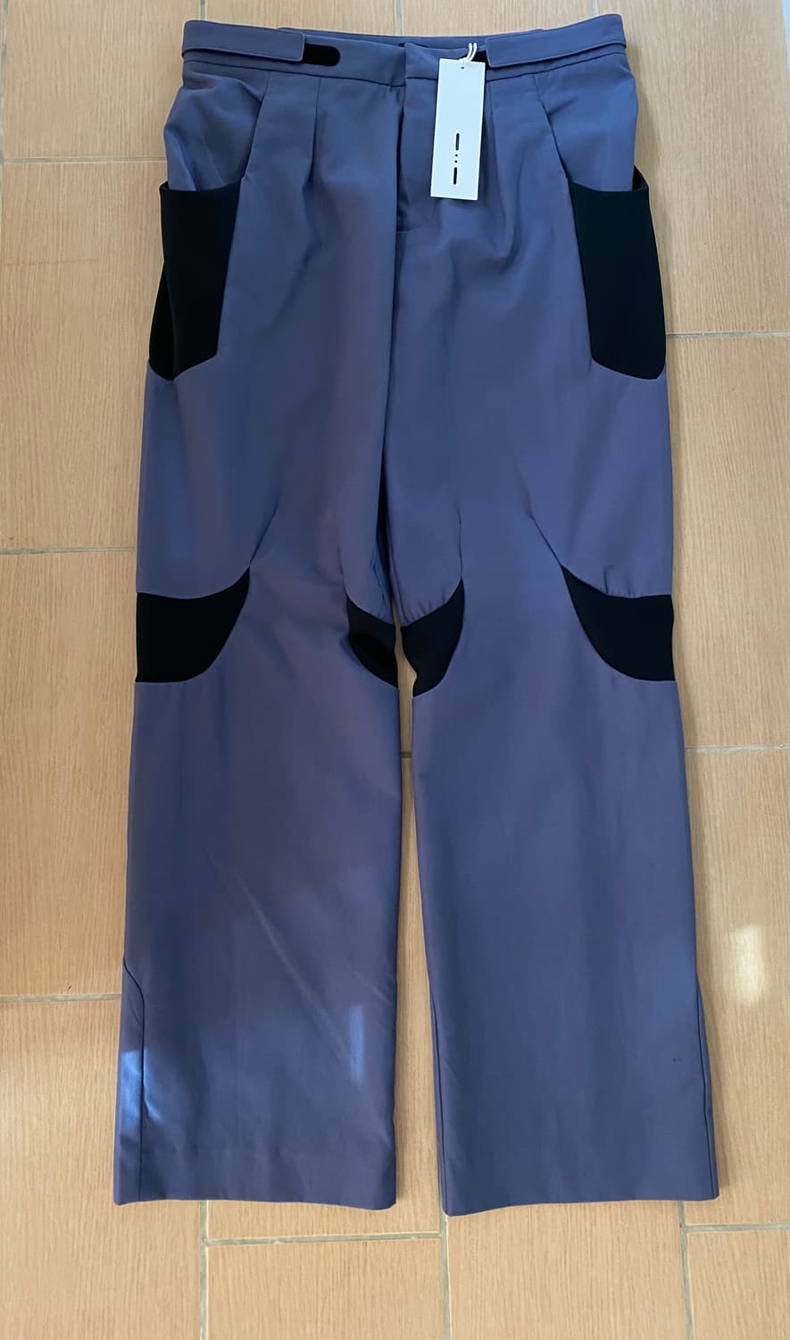 [L] JLAL 다트 팬츠 블루 상품이미지4