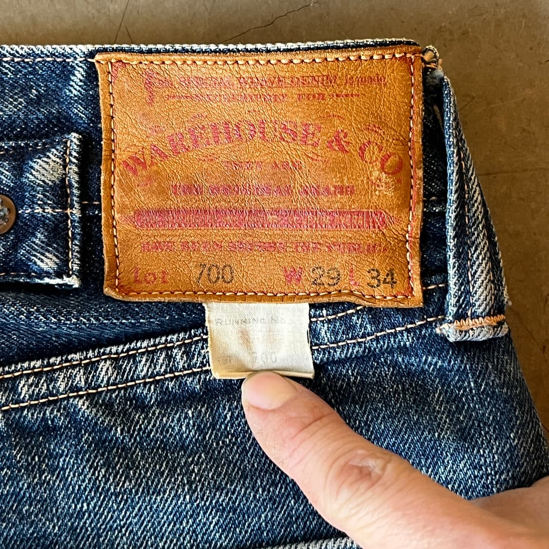 웨어하우스 데님 팬츠 700 상품이미지5