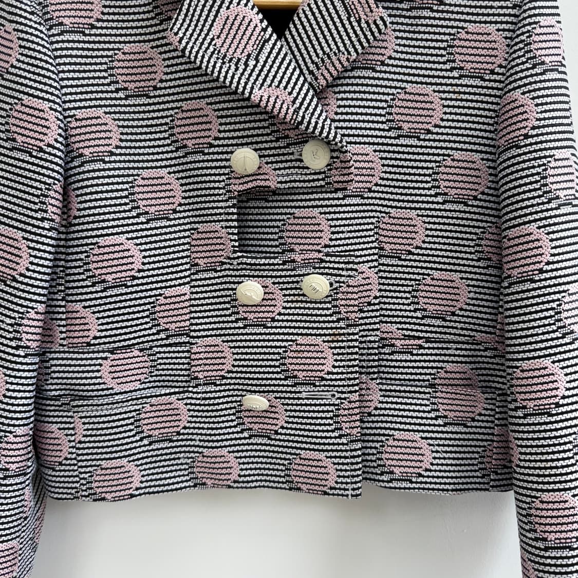 [40] 겐조 여성 패턴 트위드 숏 자켓 3680 상품이미지2
