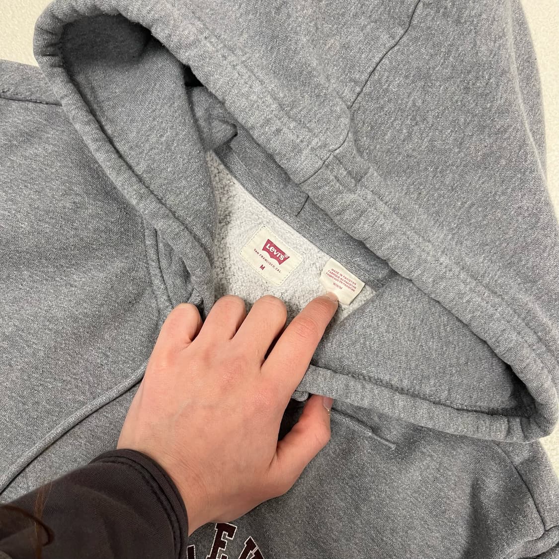 Levi’s Grey Hoodie Zip-up 상품이미지7