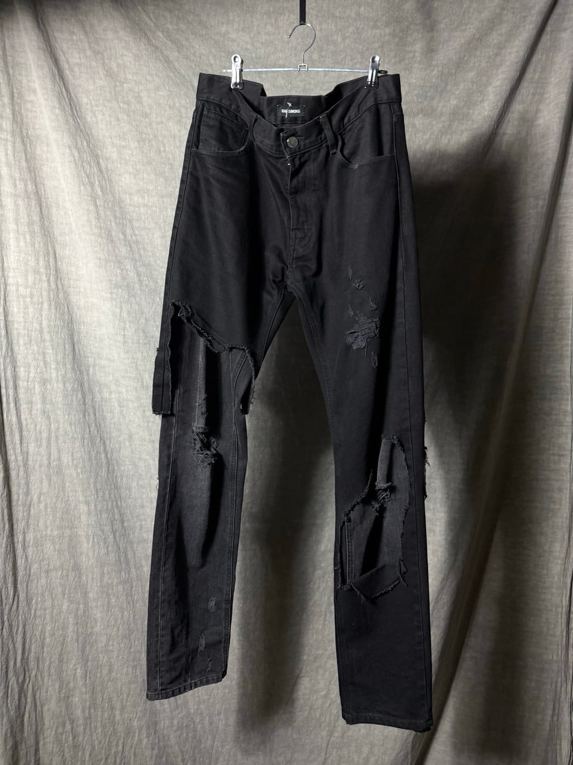 RAF SIMONS AW19/20 Destroyed Denim  상품이미지2