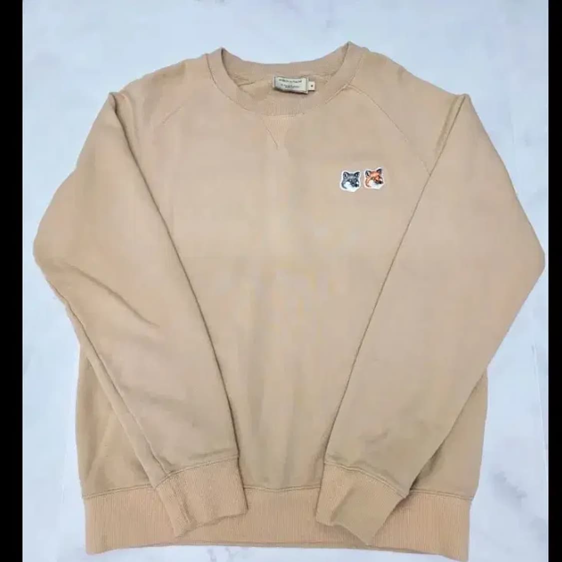 정품 메종키츠네 더블 폭스 맨투맨95 상품이미지1