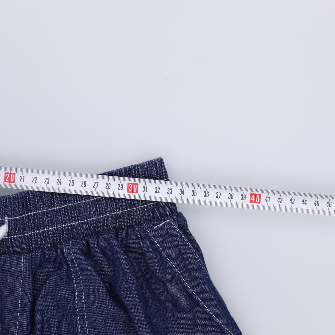 F 루프팩토리 밴딩 데님반바지 0415H1 상품이미지4