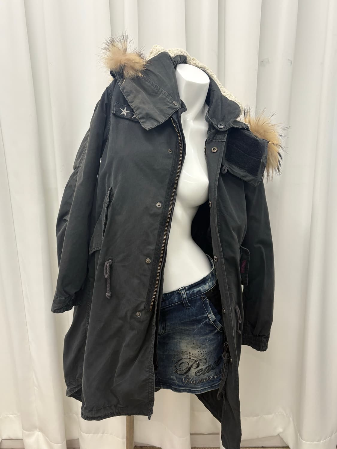 Y2k 야상 상품이미지2