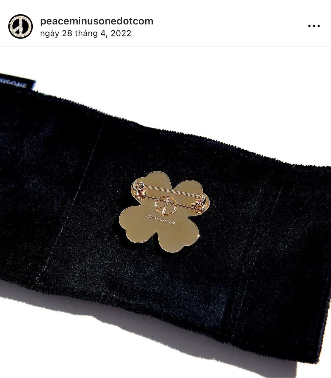 피스마이너스원 CLOVER BROOCH #1 PINK - MINT 상품이미지8