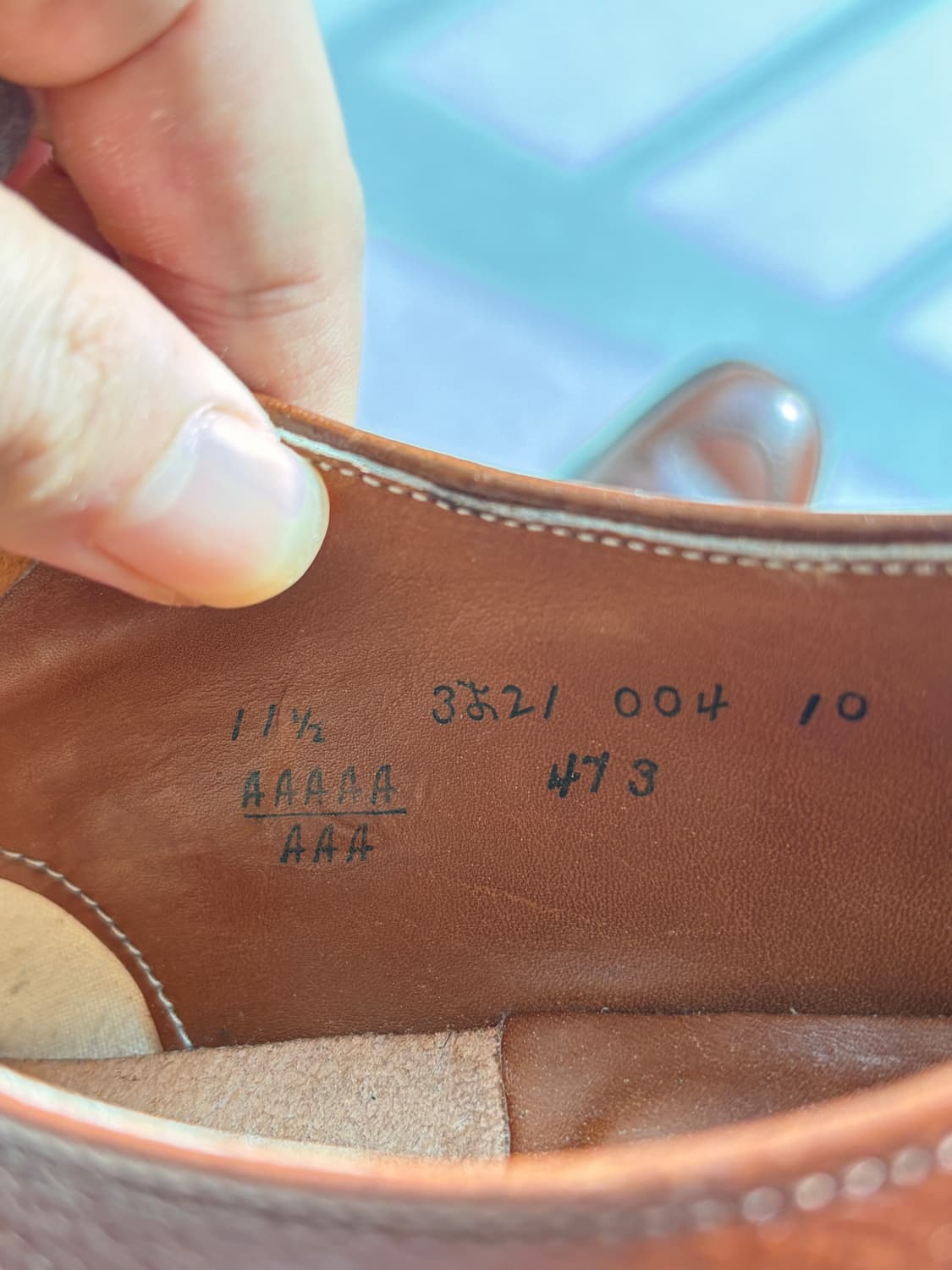 Alden 463 빈티지 U-팁 더비 US 11.5  상품이미지7