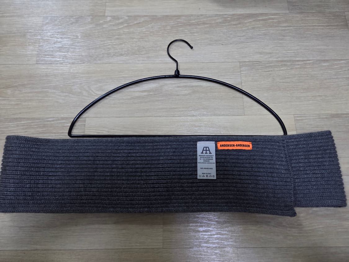 안데르센 롱 머플러 그레이 상품이미지1